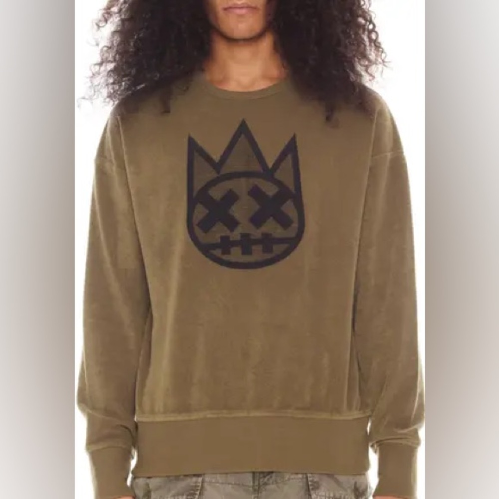 CULT OF INDIVIDUALITY SHIMUCHAN TERRY SWEATSHIRT SMALL